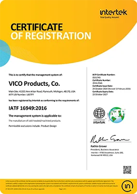 IATF16949 certificate